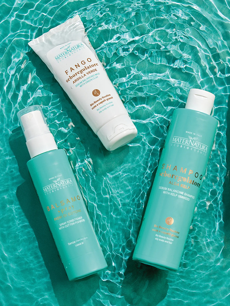 Shampoo, conditioner, masker vette hoofdhuid