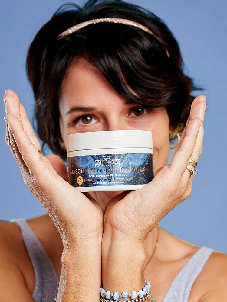 Masker koel bruin haar maternatura