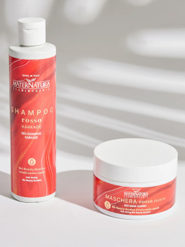 Masker en shampoo voor rood haar maternatura