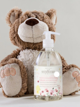 Baby Bad & Shampoo Delicaat met Lijnzaadbloesem – Zacht  voor Gevoelige Babyhuid